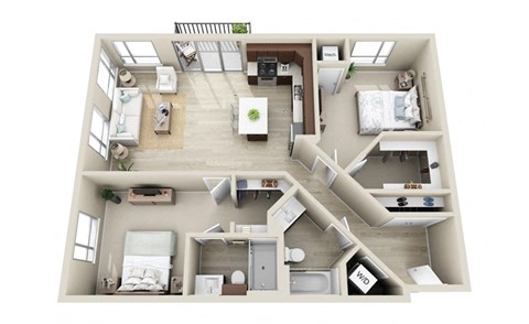 71 France Edina MN 2 Bedroom 2 Bath